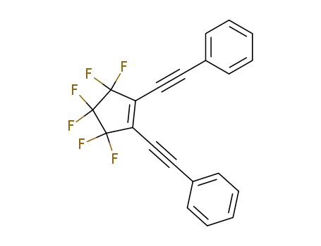 1,2-(bisphenylethynyl)-3,3,4,4,5,5-hexafluorocyclopentene