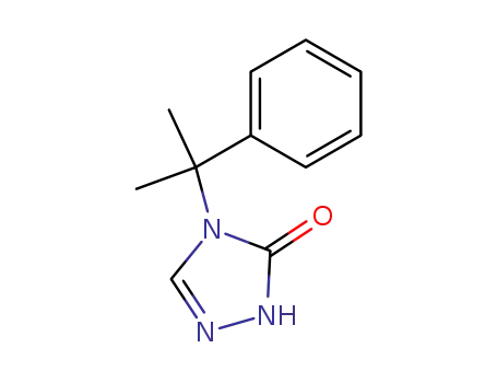 4-(1-methyl-1-phenyl-ethyl)-2,4-dihydro-[1,2,4]triazol-3-one