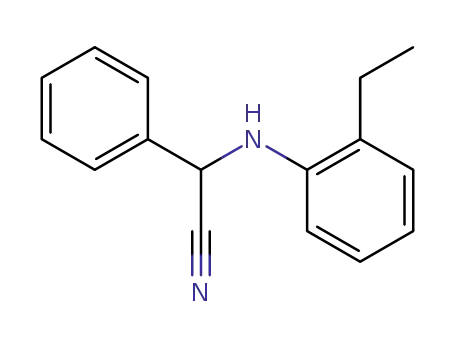 2-[N-(2-ethylanilino)]-2-phenylacetonitrile