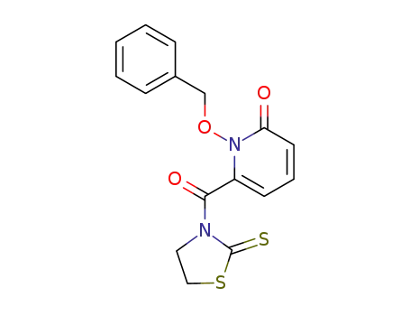 1-(benzyloxy)-6-(2-thioxothiazolidine-3-carbonyl)pyridin-2(1H)-one