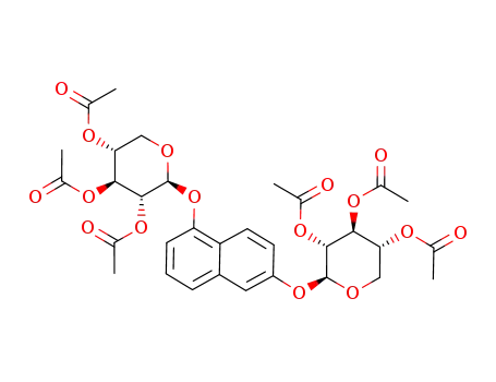naphthalene-1,6-diyl bis(2,3,4-tri-O-acetyl-β-D-xylopyranoside)