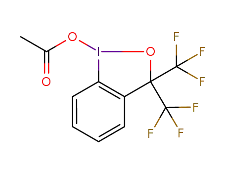 3,3-bis(trifluoromethyl)-1λ3 -benzo[d][1,2]iodaoxol-1(3H)-yl acetate