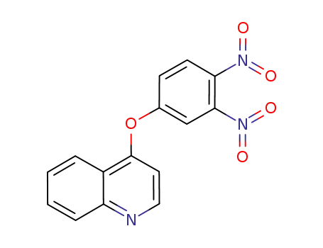 Molecular Structure of 952490-57-2 (4-(3,4-dinitro-phenoxy)-quinoline)