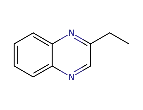 Molecular Structure of 29750-44-5 (Quinoxaline,  2-ethyl-)