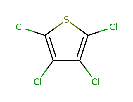 Molecular Structure of 6012-97-1 (TETRACHLOROTHIOPHENE)