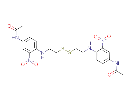 di-2-[(4-acetylamino-2-nitrophenyl)arnino]ethyl disuifide