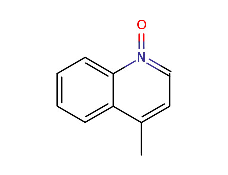Molecular Structure of 4053-40-1 (4-Methylquinoline 1-oxide)