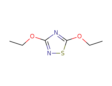 Molecular Structure of 4115-25-7 (3,5-diethoxy-1,2,4-thiadiazole)
