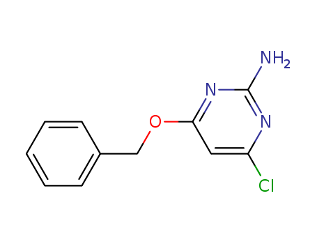 2-Pyrimidinamine,4-chloro-6-(phenylmethoxy)-
