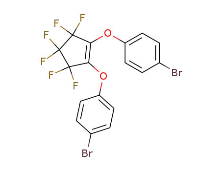 1-bromo-4-[2-(4-bromophenoxy)-3,3,4,4,5,5-hexafluorocyclopenten-1-yl]oxy-benzene