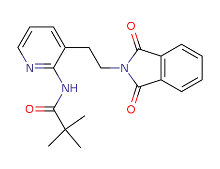 3-[2-(phthalimido)ethyl]-2-(pivaloylamino)pyridine