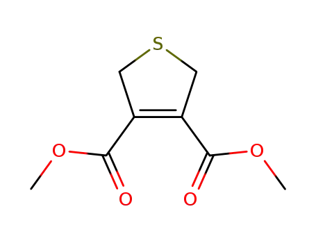 Molecular Structure of 20946-32-1 (3,4-Thiophenedicarboxylic acid, 2,5-dihydro-, dimethyl ester)