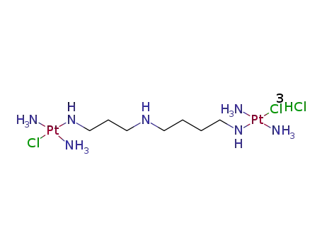[{trans-Pt(NH3)2Cl}2-μ-spermidine-N1,N8]Cl3