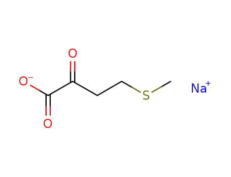 Molecular Structure of 51828-97-8 (4-METHYLTHIO-2-OXOBUTANOIC ACID SODIUM SALT)