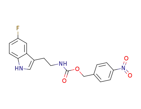 N-(p-Nitrobenzyloxycarbonyl)-5-fluorotryptamine