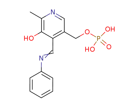 (5-hydroxy-6-methyl-4-[(phenylimino)methyl]pyridin-3-yl)methyl dihydrogen phosphate