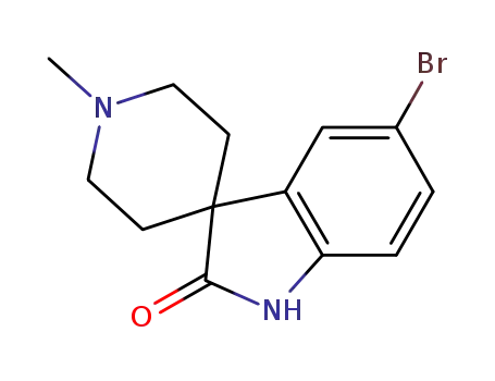 1,2-Dihydro-2-oxo-1'-methylspiro[5-bromo-3H-indole-3,4'-piperidine]