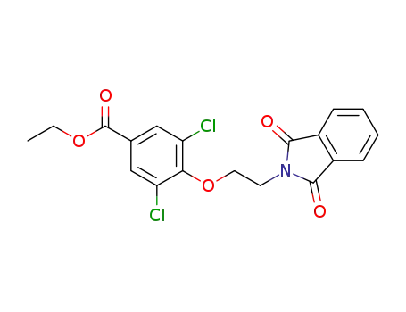 ethyl 3,5-dichloro-4-[2-(1,3-dioxo-1,3-dihydroisoindol-2-yl)ethoxy]benzoate