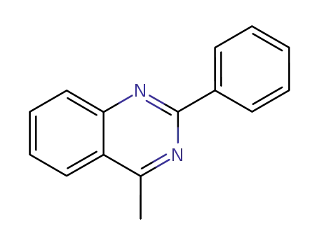 Molecular Structure of 1806-66-2 (Quinazoline, 4-methyl-2-phenyl-)