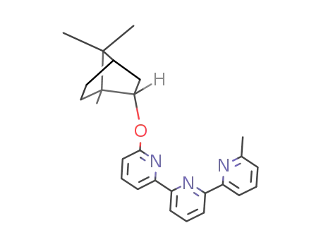 6-([(1R)-endo]-(+)-bornyloxy)-6''-methyl-2,2':6',2''-terpyridine