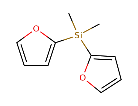 Molecular Structure of 1578-44-5 (difuran-2-yl(dimethyl)silane)