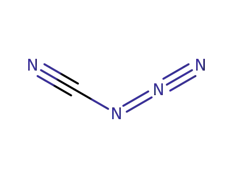 Molecular Structure of 764-05-6 (cyanic azide)