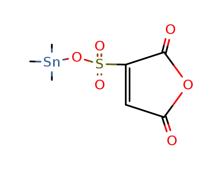 trimethylstannyloxysulphonylmaleic anhydride