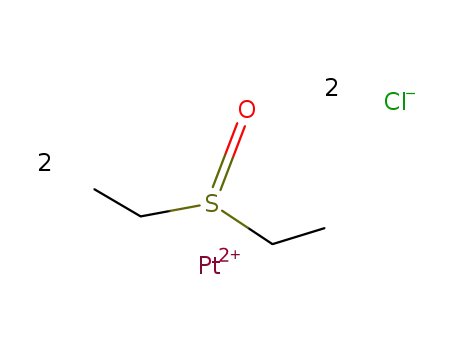 cis-[bis(diethyl sulfoxide)]dichloroplatinum(II)