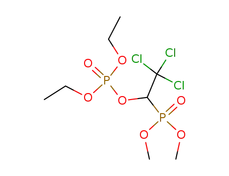 (2,2,2-trichloro-1-diethoxyphosphoryloxy-ethyl)-phosphonic acid dimethyl ester