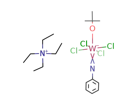 tetraethylammonium {tetrachloro(phenylimido)(tert-butoxido)tungsten(VI)}