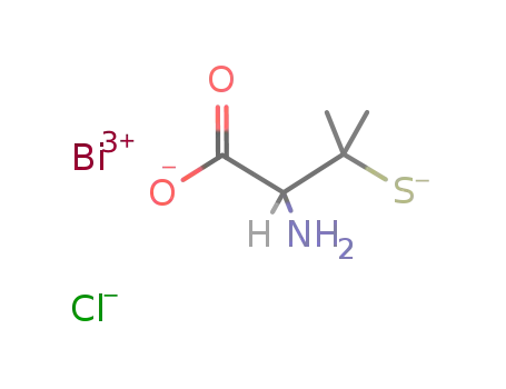 {D-(-)-penicillaminato-O,S,N}bismuth(III) chloride