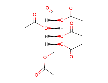 Molecular Structure of 3891-59-6 (alpha-D-Glucose pentaacetate)