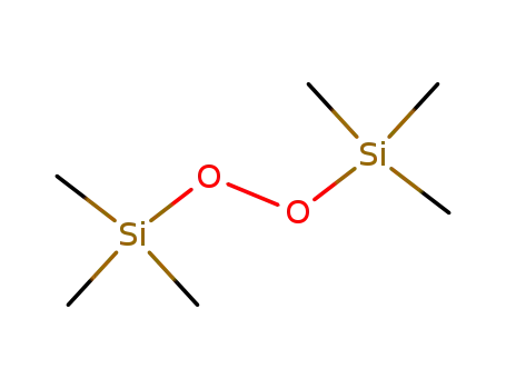 Molecular Structure of 5796-98-5 (BIS(TRIMETHYLSILYL)PEROXIDE)