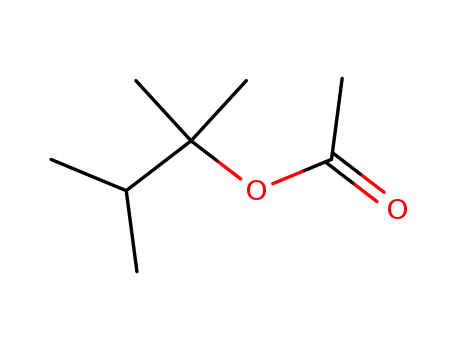 Molecular Structure of 4806-33-1 (2-Butanol, 2,3-dimethyl-, acetate)