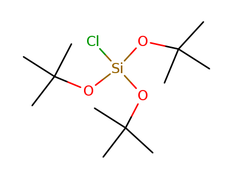 chloro-tris[(2-methylpropan-2-yl)oxy]silane cas no. 18105-64-1 98%