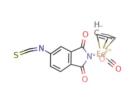 [CpFe(CO)2(η1-N-4-isothiocyanatophtalimidato)]