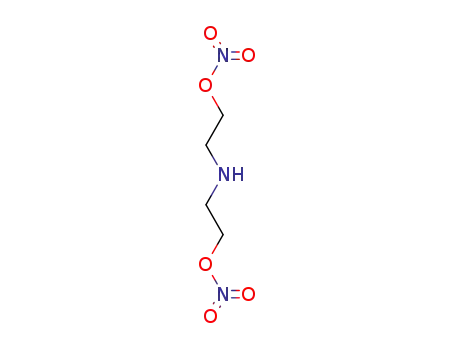 Molecular Structure of 20830-49-3 (Ethanol, 2,2'-iminobis-, dinitrate (ester))