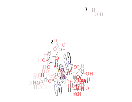 [Cu4(μ-α-D-glucose-1-phosphate(2-))2(μ-D-glucaratoH)2(2,2'-bipyridyl)4](NO3)2*2H2O