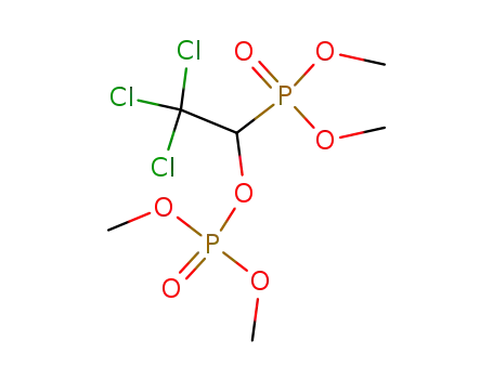(2,2,2-trichloro-1-dimethoxyphosphoryloxy-ethyl)-phosphonic acid dimethyl ester