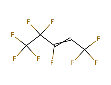 Molecular Structure of 73401-37-3 (2-Pentene, 1,1,1,3,4,4,5,5,5-nonafluoro-)