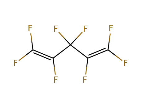 Molecular Structure of 3109-87-3 (1,4-Pentadiene, 1,1,2,3,3,4,5,5-octafluoro-)