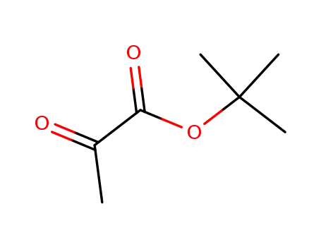 Molecular Structure of 76849-54-2 (Propanoic acid, 2-oxo-, 1,1-dimethylethyl ester)