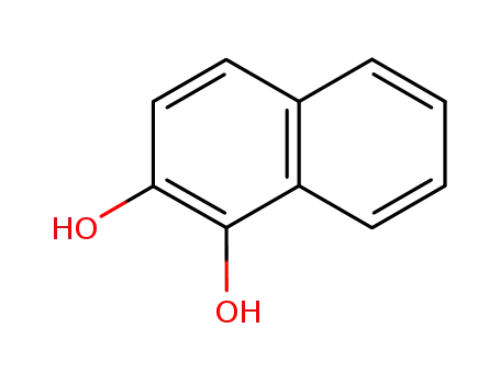 Molecular Structure of 574-00-5 (1,2-DIHYDROXYNAPHTHALENE)