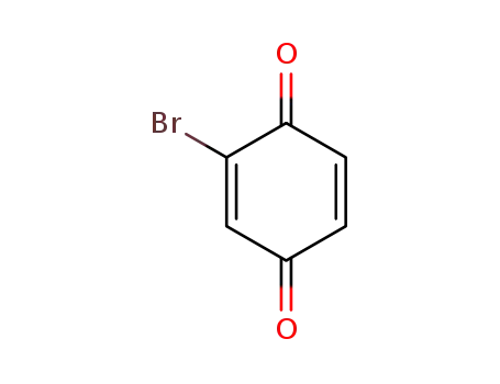 Molecular Structure of 3958-82-5 (2-Bromo-1,4-benzoquinone)