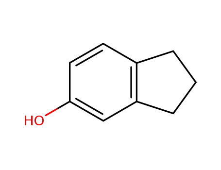 Molecular Structure of 1470-94-6 (5-INDANOL)