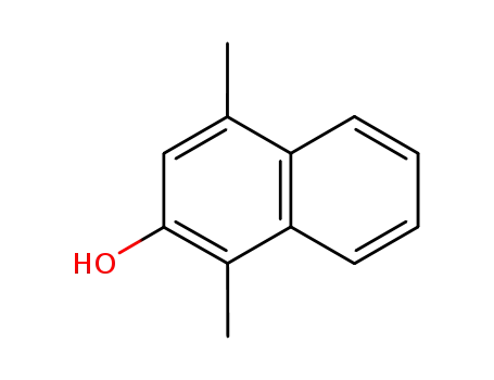Molecular Structure of 4705-94-6 (2-Naphthalenol, 1,4-dimethyl-)