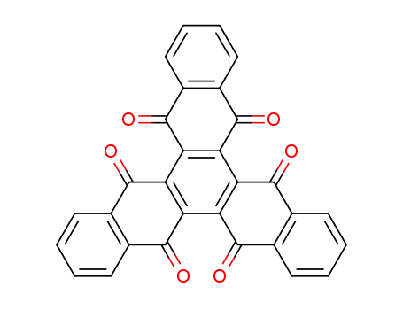 Molecular Structure of 6880-74-6 (trinaphthylene-5,6,11,12,17,18-hexone)