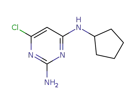 6-chloro-4-N-cyclopentylpyrimidine-2,4-diamine