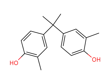 Molecular Structure of 79-97-0 (2,2-Bis(4-hydroxy-3-methylphenyl)propane)