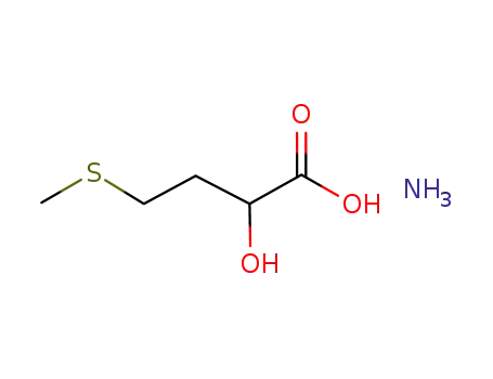 Butanoic acid, 2-hydroxy-4-(methylthio)-, monoammonium salt
